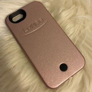 Authentic Lumee 6/6s case rose gold